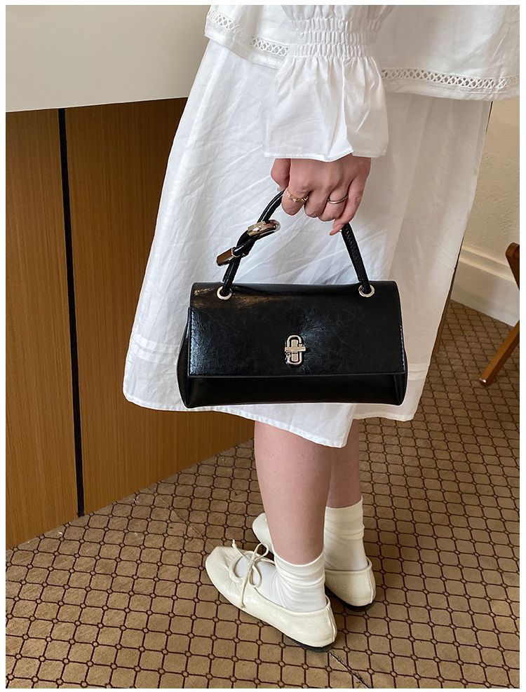 Elegant Women's Shoulder Bag Simple Versatile Handbag Crossbody_voghion.com