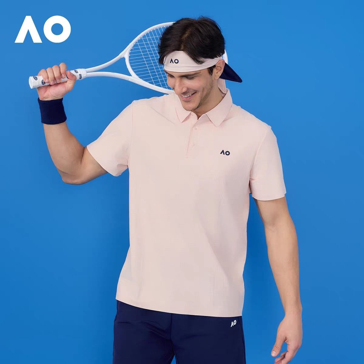 (AO)澳洲网球时尚流行运动高品质冰丝速干POLO衫短袖 图片 6