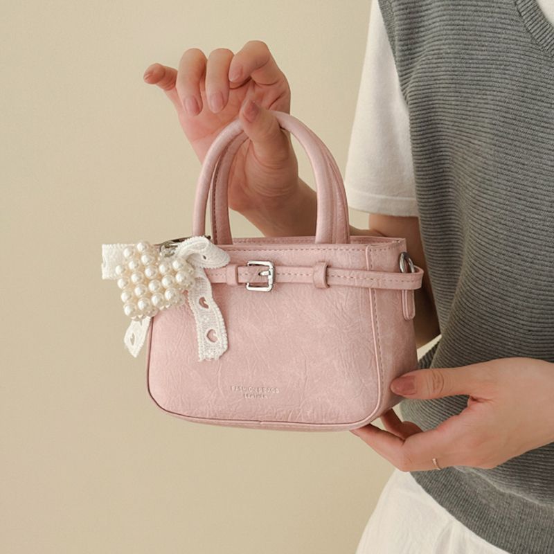 Borsa a mano casual e versatile da donna, nuovo modello primavera/estate 2026, borsa a tracolla alla moda in stile giapponese e coreano._voghion.com