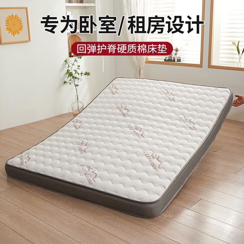 床垫加厚软垫家用双人榻榻米铺底床褥学生宿舍单人海绵垫出租屋垫 图片 4