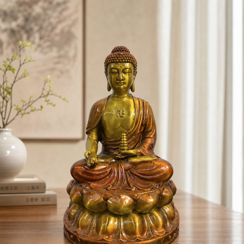 Medicine Buddha Brass