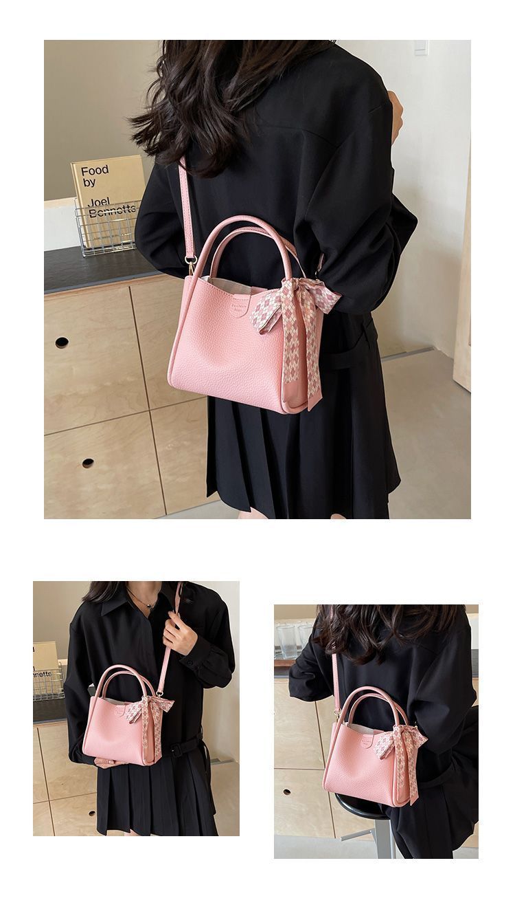 Elegant Bucket Bag Lightweight Shoulder Bag For Women Casual Style_voghion.com
