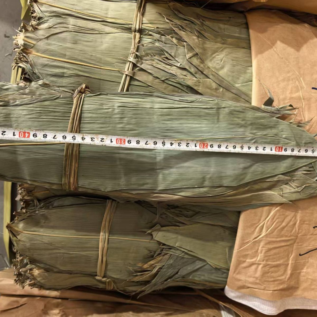 5斤装粽子叶干特大粽子叶端午节家用晒干送教程送绳子线 图片 8