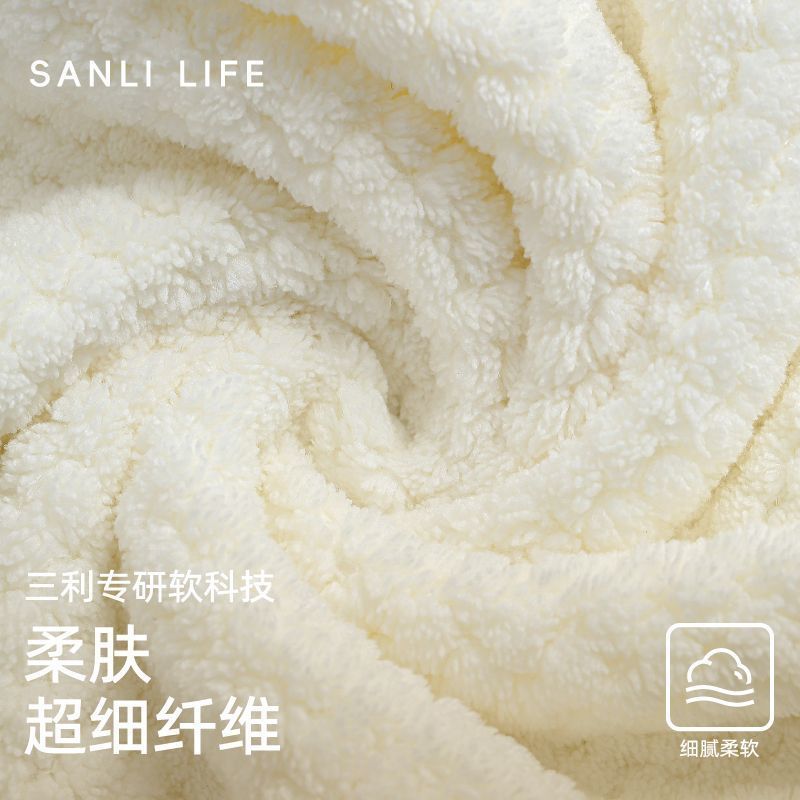 三利干发帽7A抗菌家用大发量柔软加厚专用发帽速干强力吸水新款女 图片 6