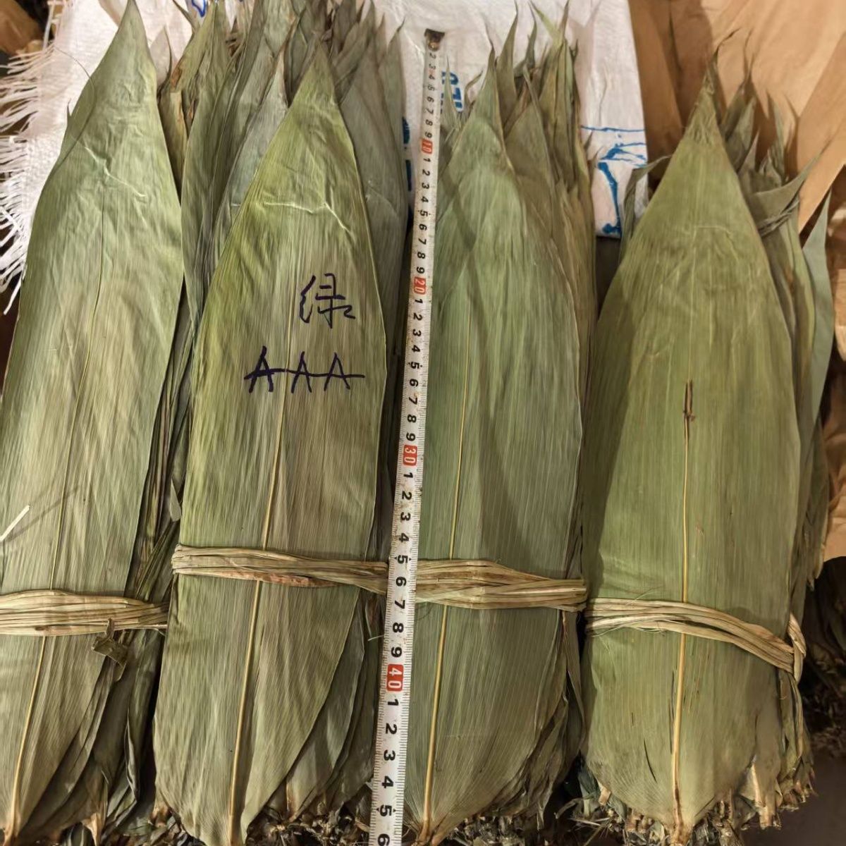 5斤装粽子叶干特大粽子叶端午节家用晒干送教程送绳子线 图片 7