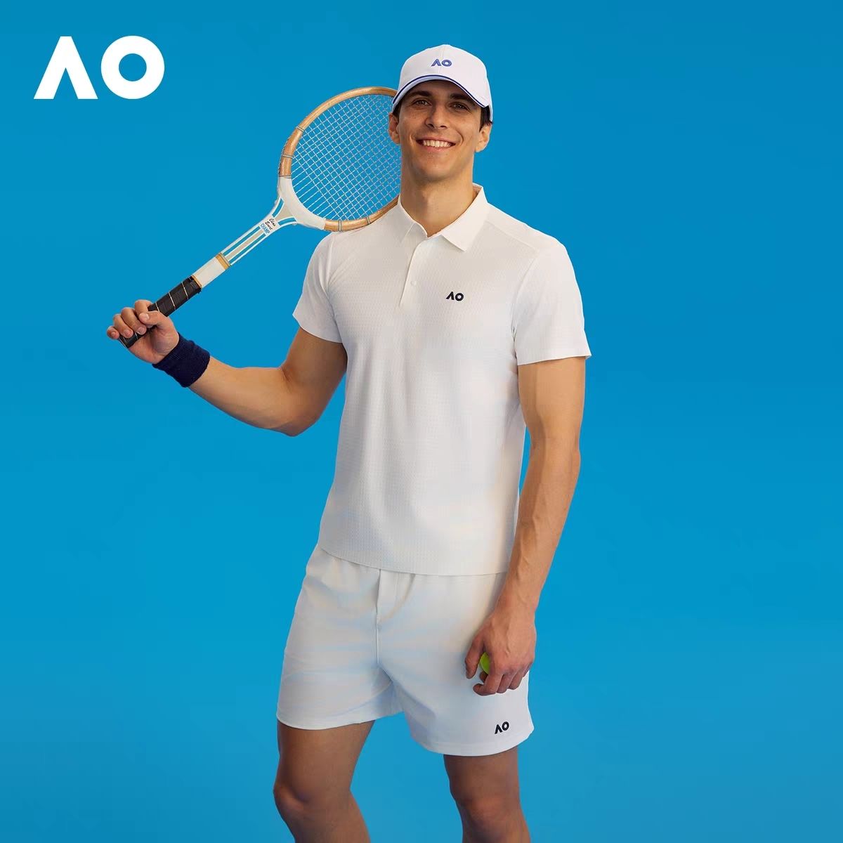 (AO)澳洲网球时尚流行运动高品质冰丝速干POLO衫短袖 图片 8