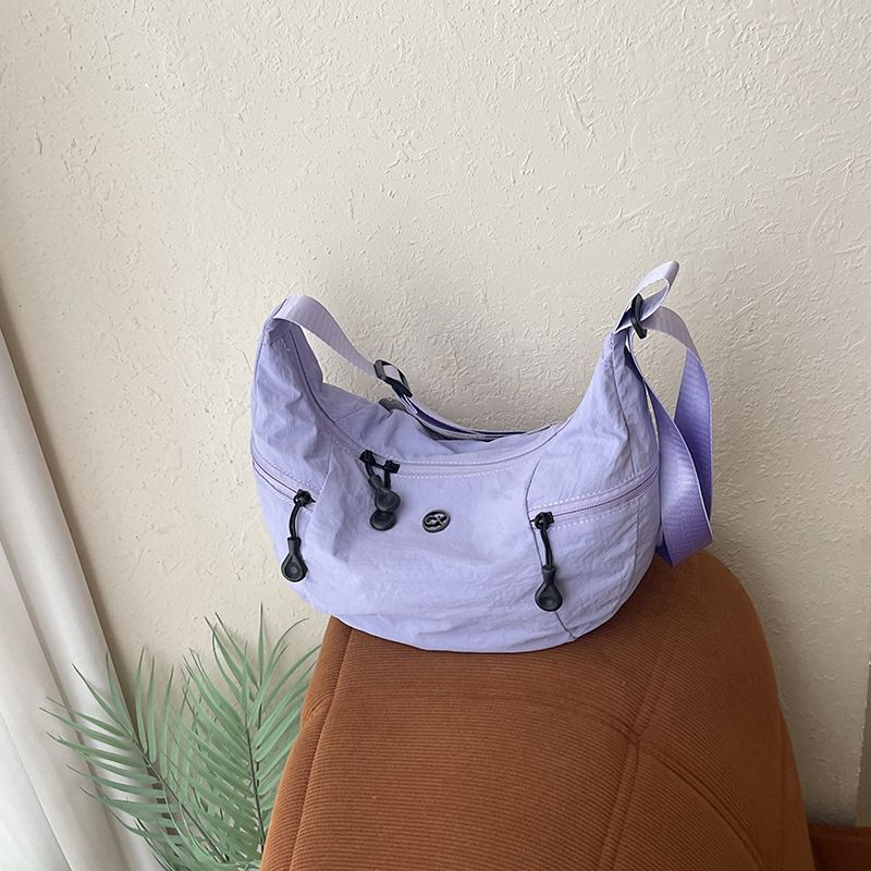 Japanese-style Ultra-lightweight Nylon Dumpling 2026 New Casual Sports Crossbody Women, Versatile Shoulder Bag For_voghion.com