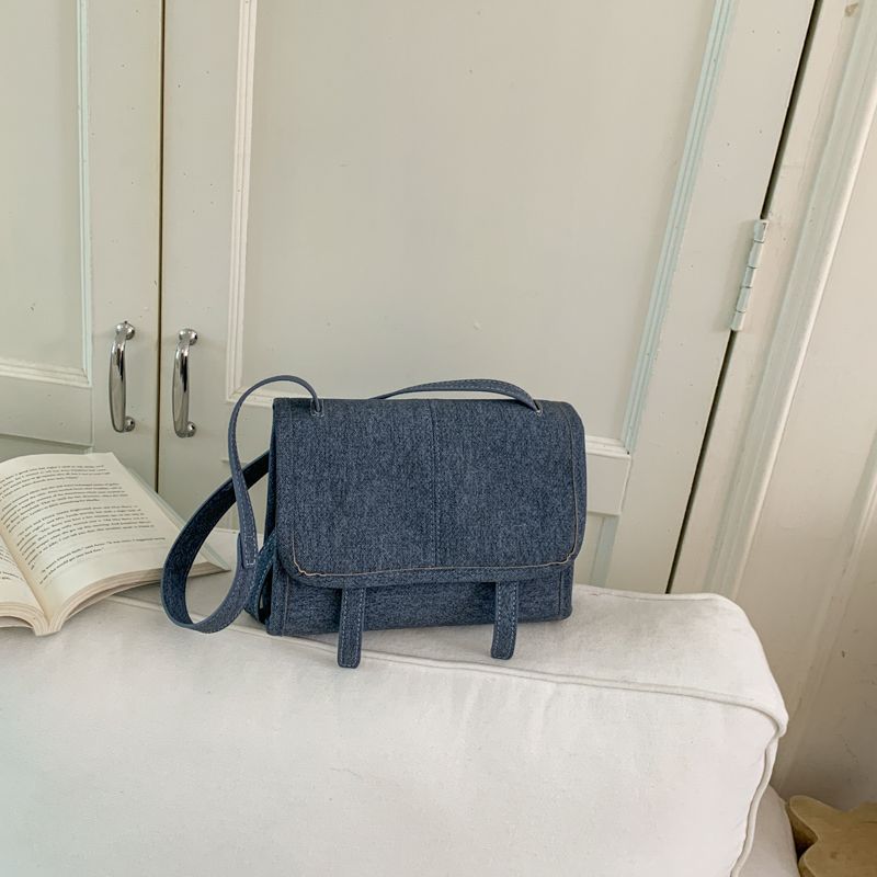 Borsa a tracolla da donna leggera, modello Niche Underarm, nuova borsa a tracolla casual in denim di alta gamma._voghion.com