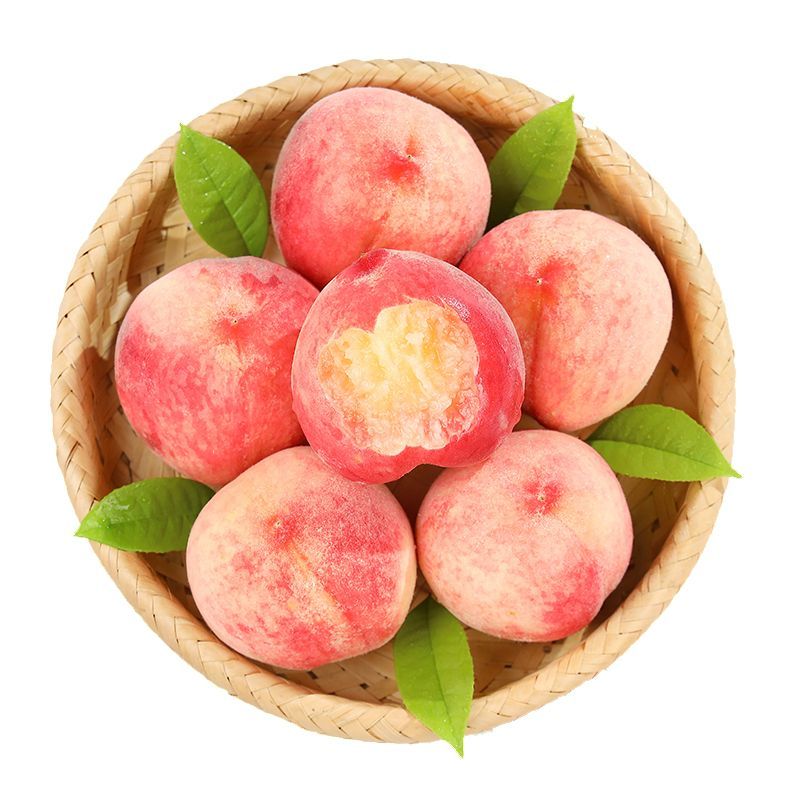 【彩箱】头茬水蜜桃新鲜桃子现摘应季净重3/5/9斤单果130g起整箱 图片 8