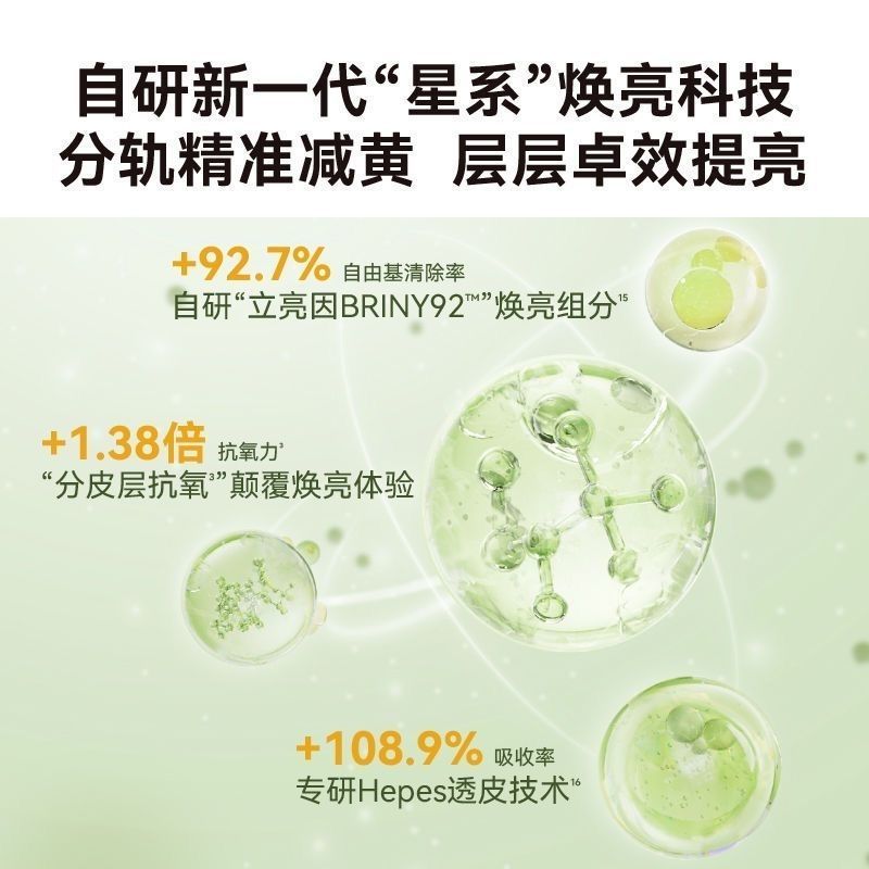 HBN乳液hbn发光水熊果苷焕颜精萃水2.0湿敷水爽肤水保湿30ml 图片 7