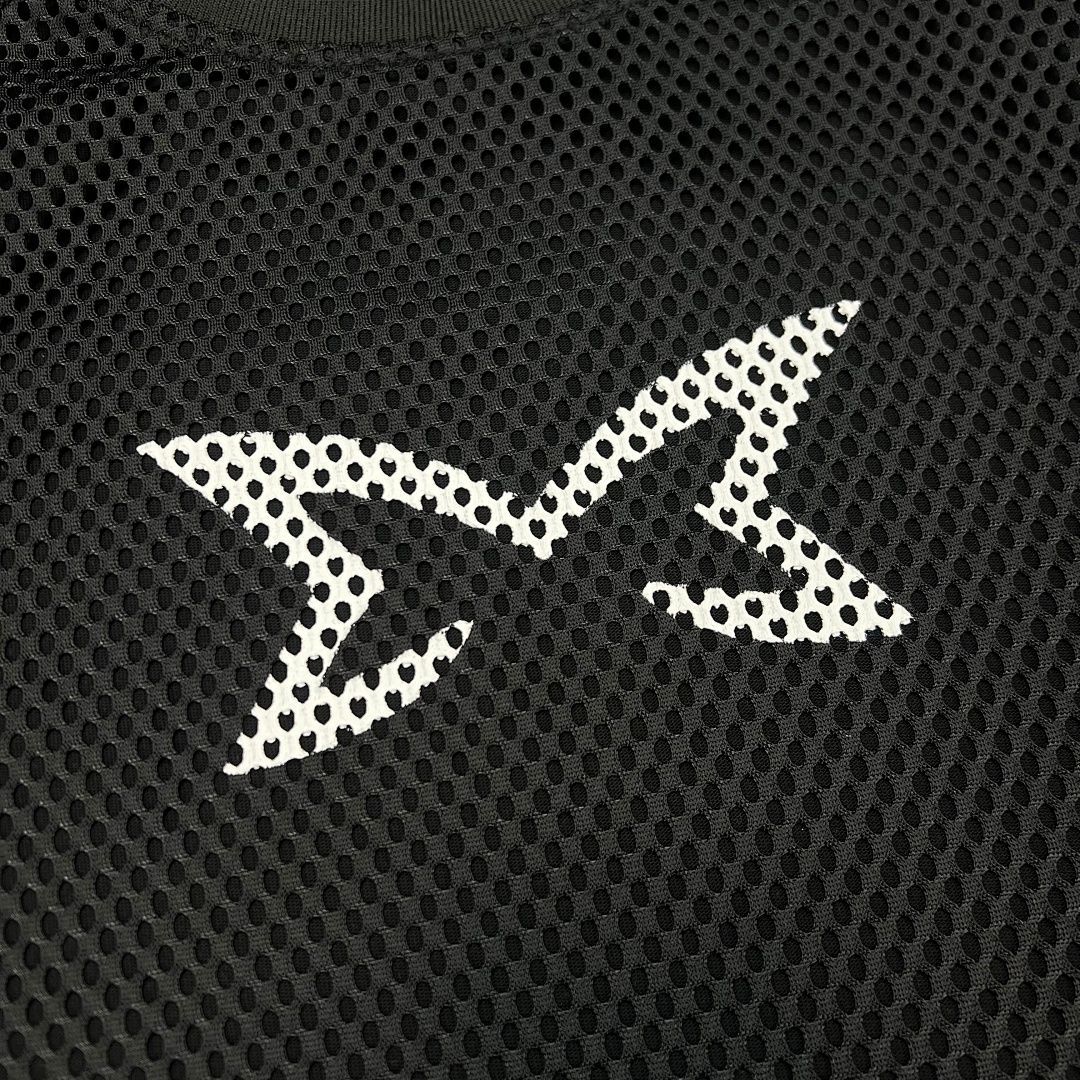 Mertra Street Style Logo Print Mesh Short-sleeve American Casual Unisex Sports Quick-dry T-shirt Ins_viptrois.com