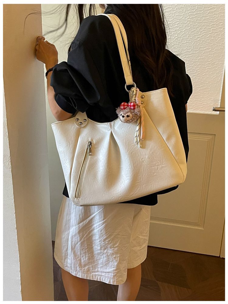 Modieuze tote bag voor dames grote capaciteit lichtgewicht schoudertas_voghion.com