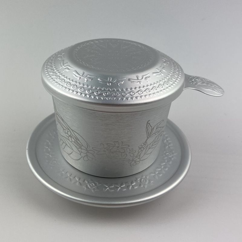 越南咖啡壶滴漏式咖啡壶铝制家用漏咖啡壶过滤器具滴壶手冲咖啡机