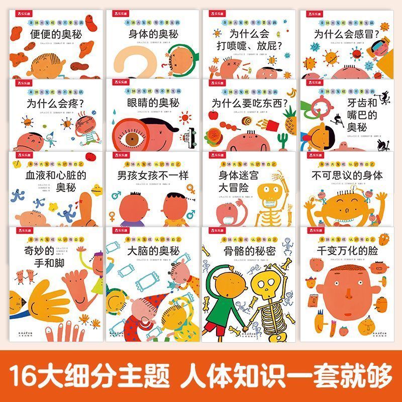 乐乐趣绘本身体大发现不可思议的身体绘本2-6岁幼儿生理启蒙绘本 图片 2