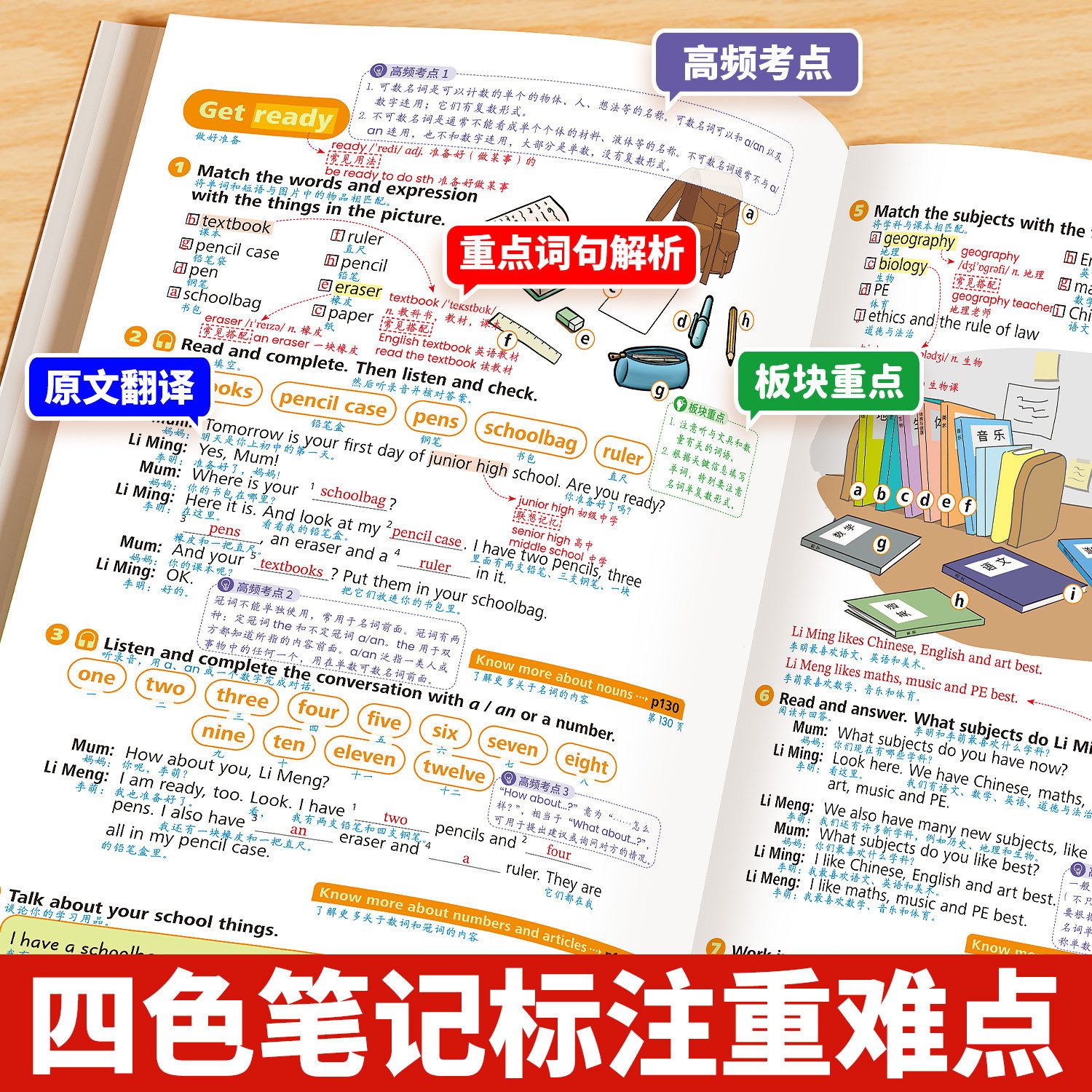斗半匠初中英语课堂笔记外研版七八九年级上册课本同步新教材全解 图片 4
