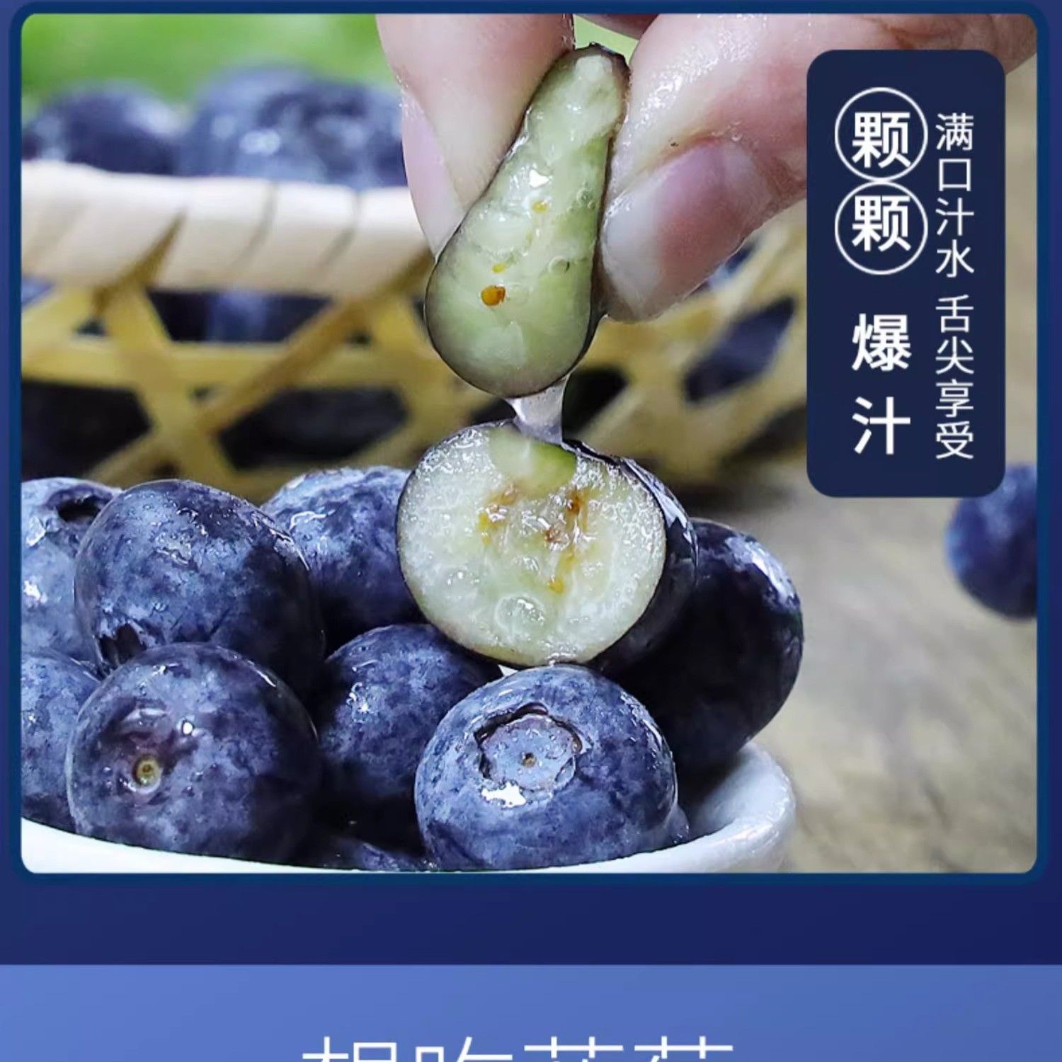 【JD速运】蓝莓鲜果酸甜孕妇宝宝果现摘蓝莓酸甜产地直发酸甜 图片 4