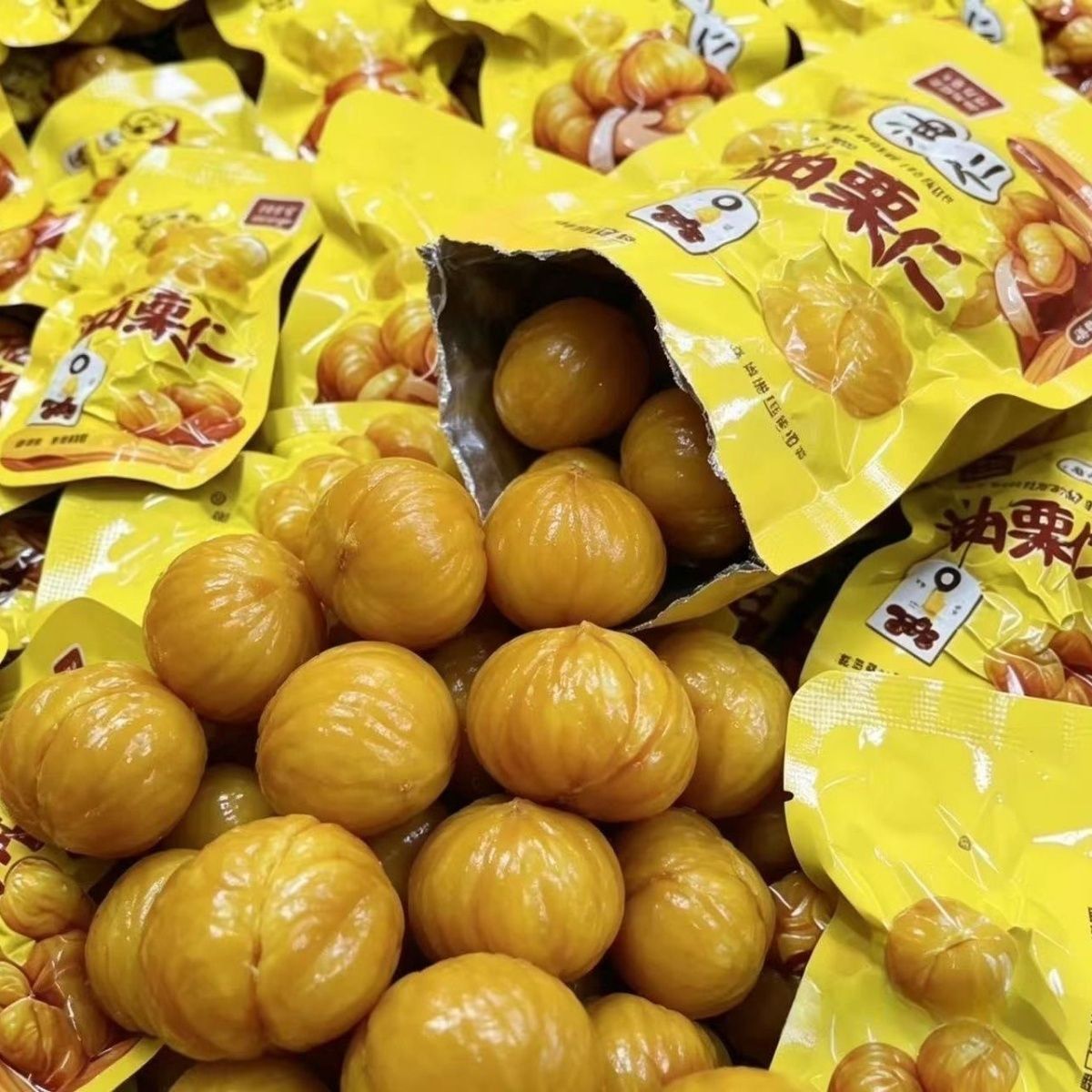 板栗仁去皮板栗去壳去皮人工精选优质板栗仁即食板栗仁真空袋装