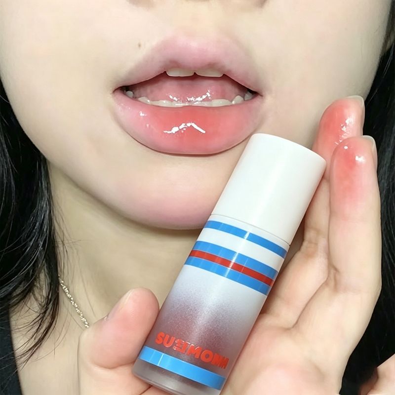 黄昏美人~透明感水光镜面口红素颜显白滋润保湿唇釉学生女不掉色