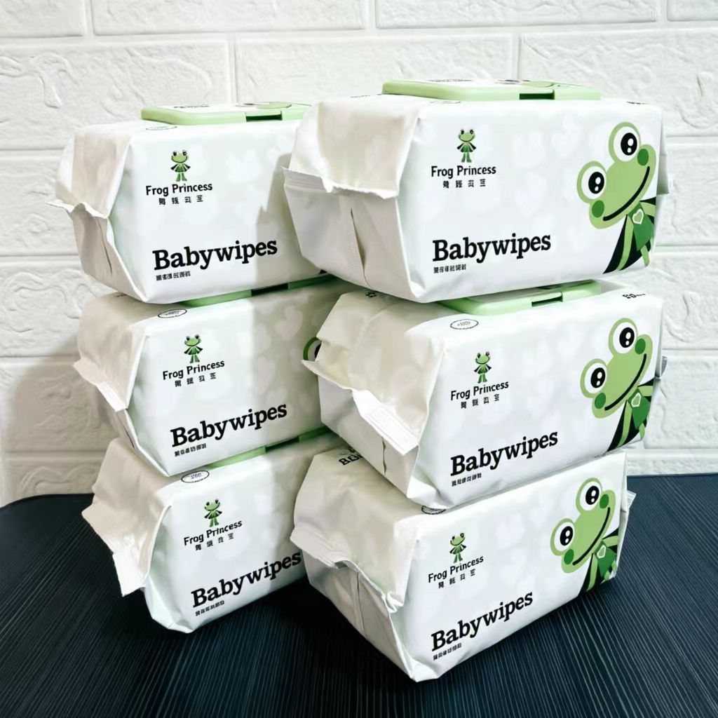 5包批发 湿巾80抽儿童脸部手口专用婴儿湿纸巾独立大包湿巾 图 3