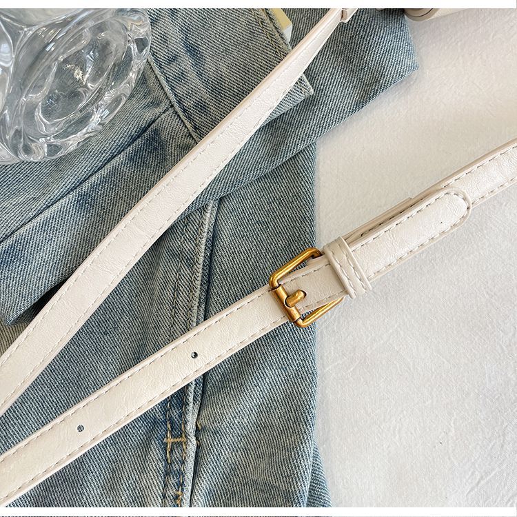 Retro Bright Yellow Women's Shoulder Bag For Spring And Summer_voghion.com