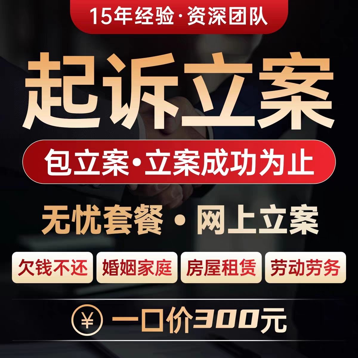 网上立案代写立案诉状证据整理离婚借款律师咨询法律服务立案服务