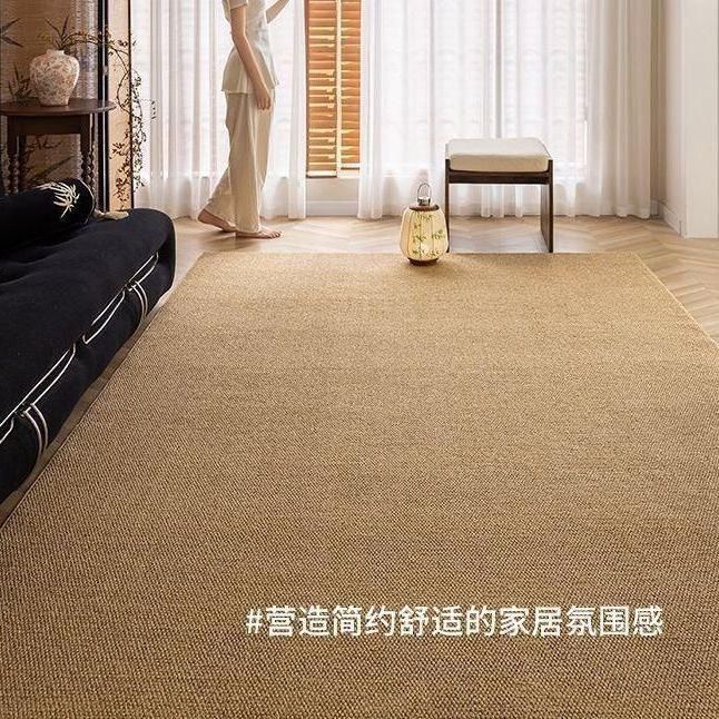 浴室卫生间防滑吸水厨房防油地垫可裁剪仿剑麻厕所地毯蹭土易清理 图片 2