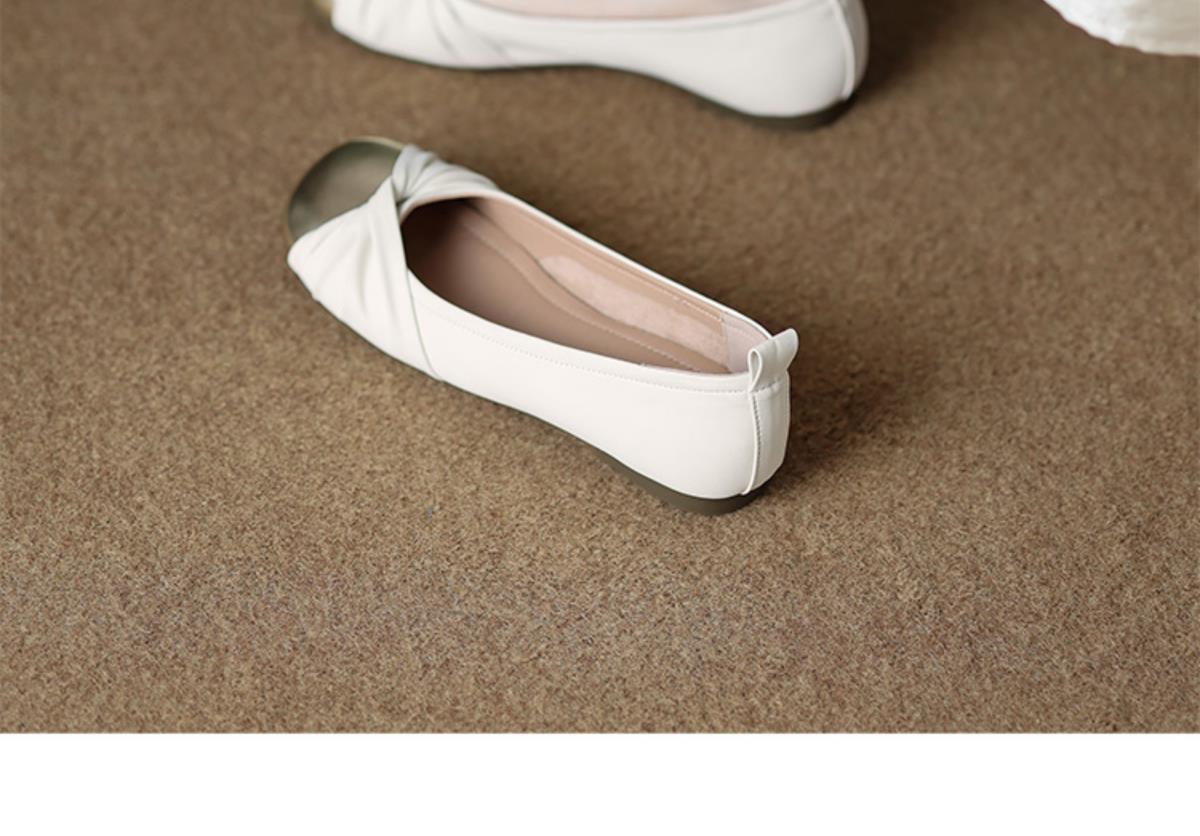 Comfortable Women's Ballet Flats Flat-soled Soft Walking Shoes_voghion.com