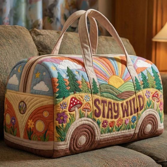 Saco de desporto de viagem acolchoado vintage multifuncional_voghion.com