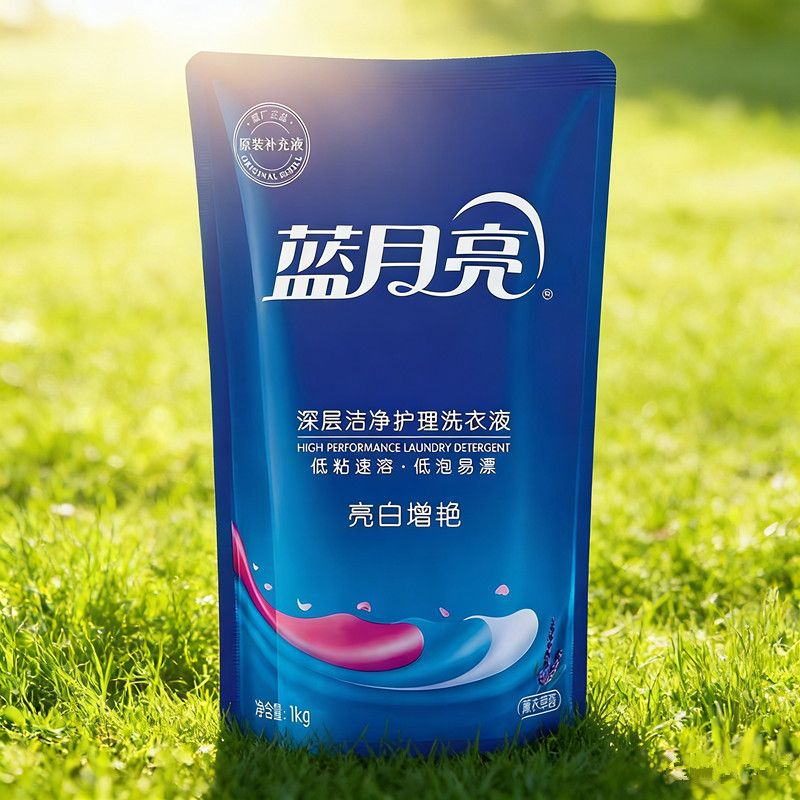 10斤蓝月亮袋装洗衣补充持久香味亮白留香增艳薰衣草整箱深层洁净