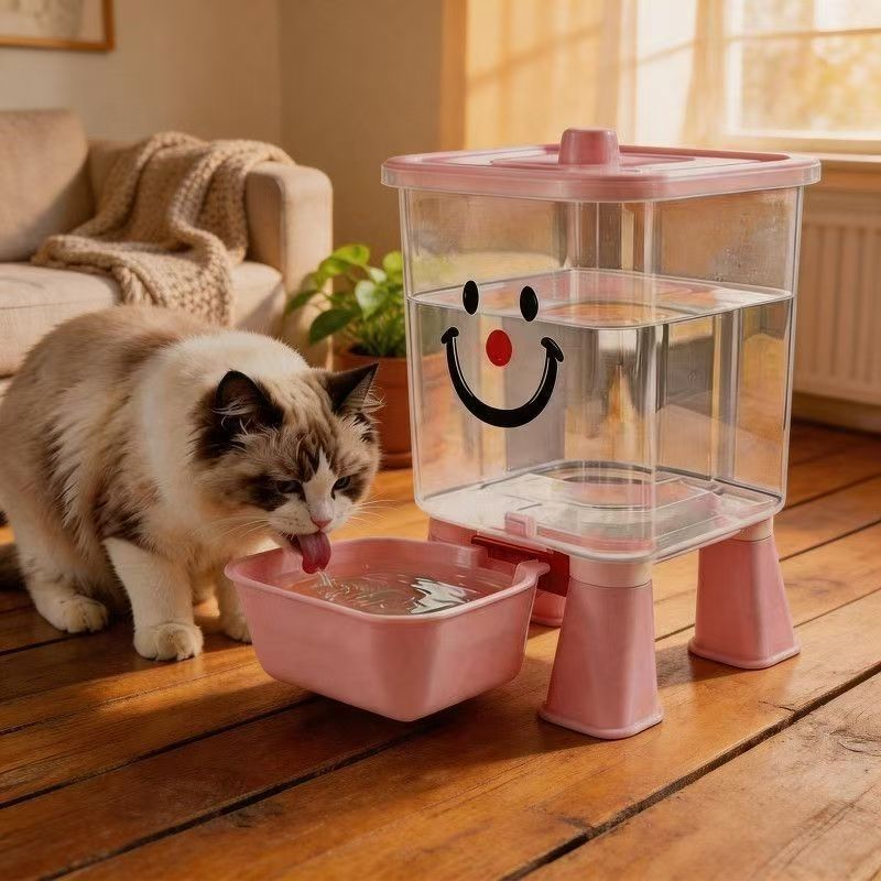 猫咪饮水器小狗喝水桶猫咪自动喂水神器猫咪自动饮水玩猫咪饮水桶