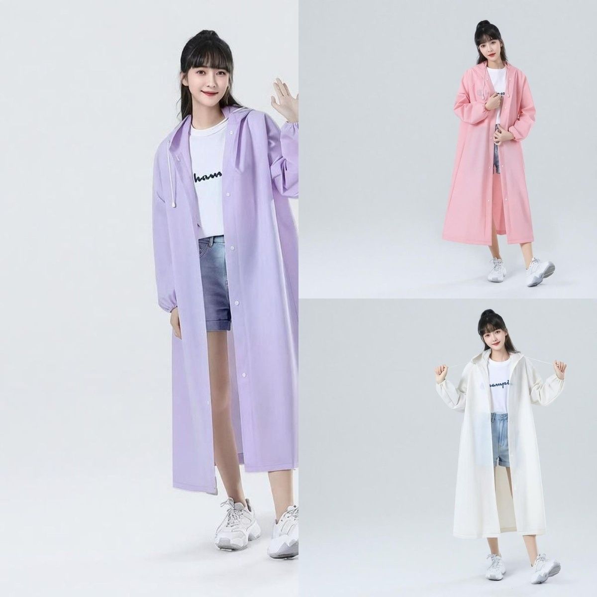 成人加厚长款雨衣三件 9.99元，猫主题水果保鲜盒2 6.5元，果味碎碎冰 9.9元 - 线报酷