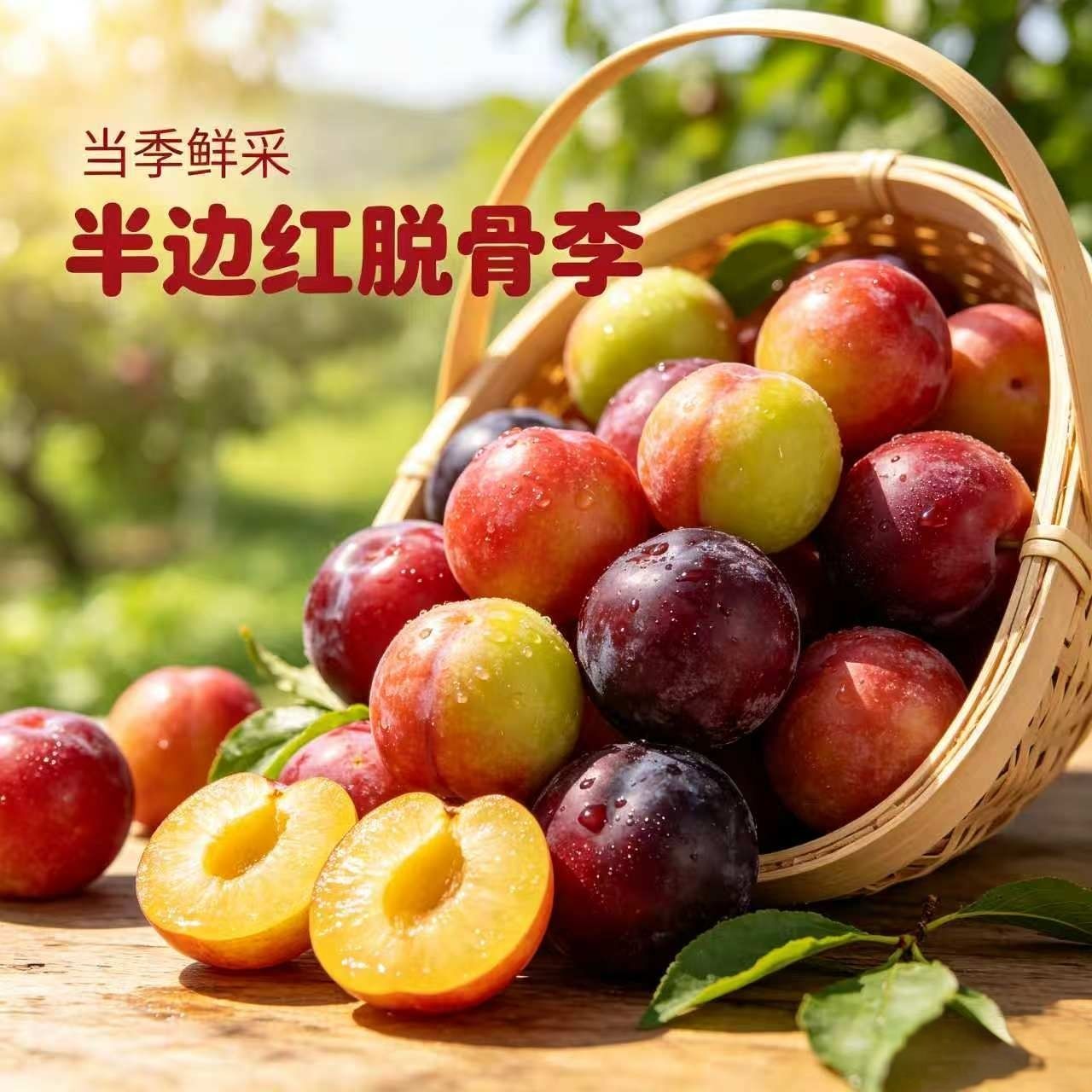 四川脱骨脆红李3斤 19.9元 - 爱挖宝线报
