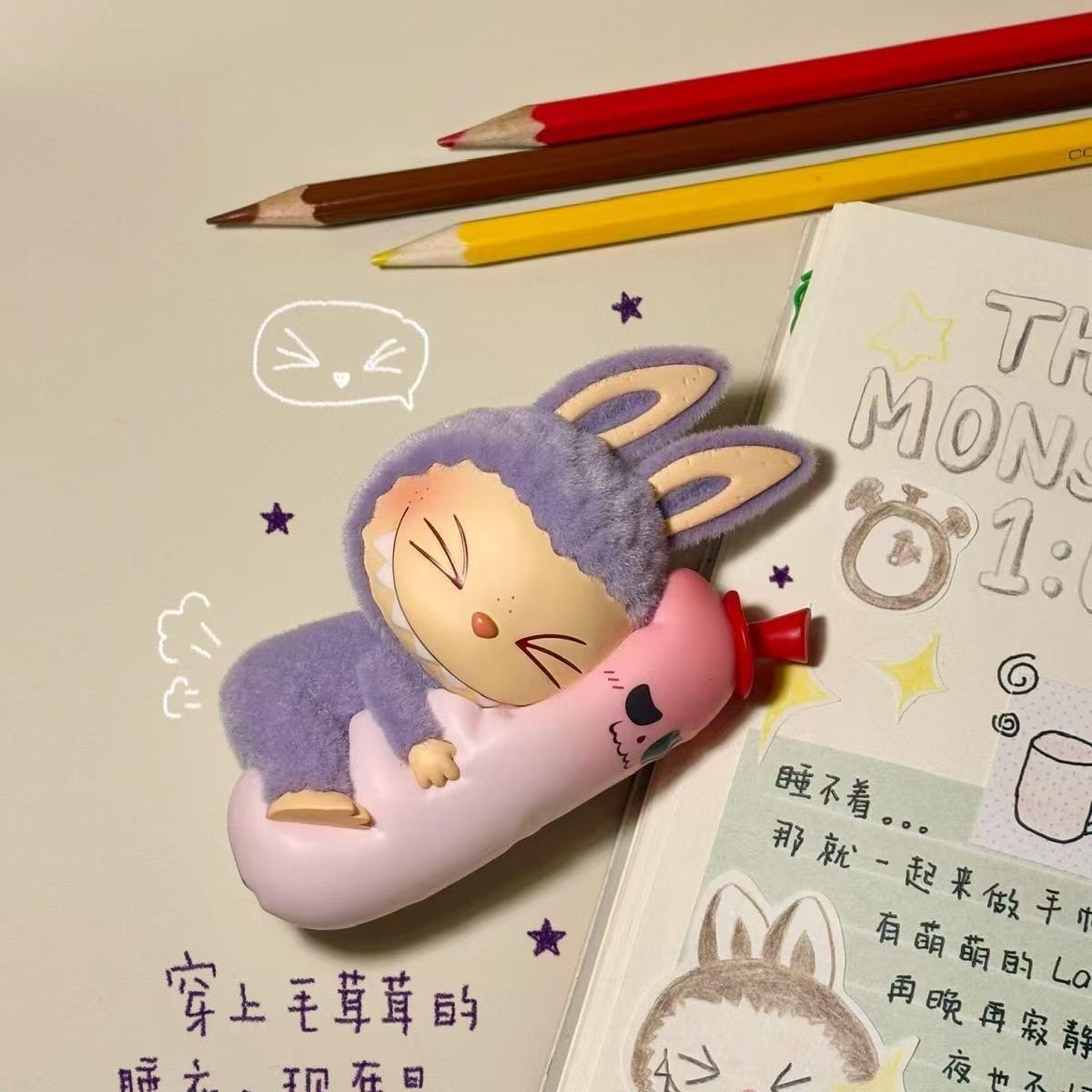 正版散货panini凌晨一点系列手办桌面摆件礼物 无盒卡  默认微暇