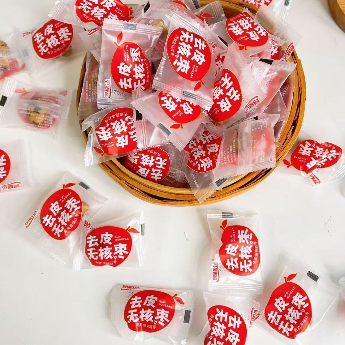 无核虎皮红枣独立装50包 6.99元 - 线报酷