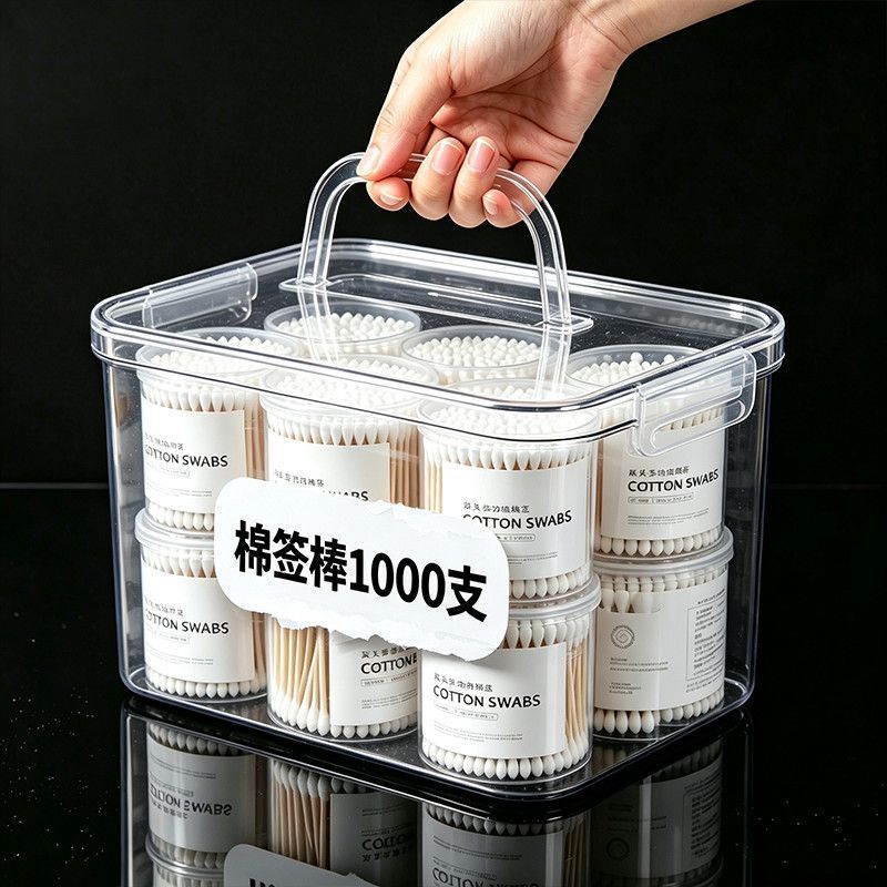 棉签掏耳朵挖耳化妆卸妆专用棉花棒家用家庭装双头棉签棒学生宿舍