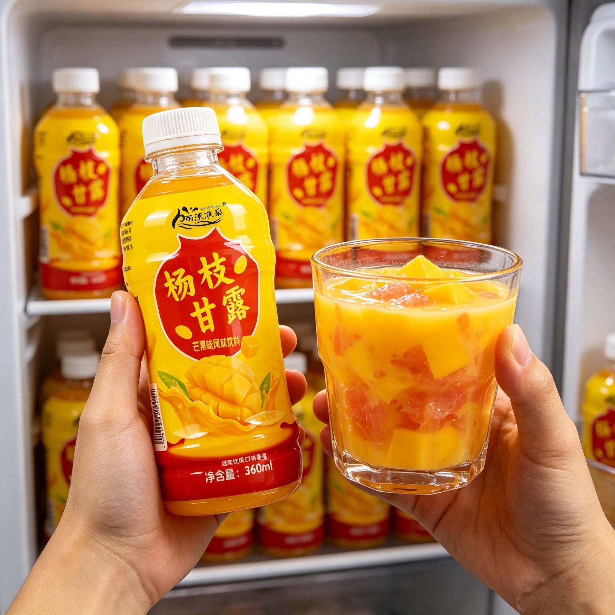 雨沐冰泉杨枝甘露360ML*24瓶