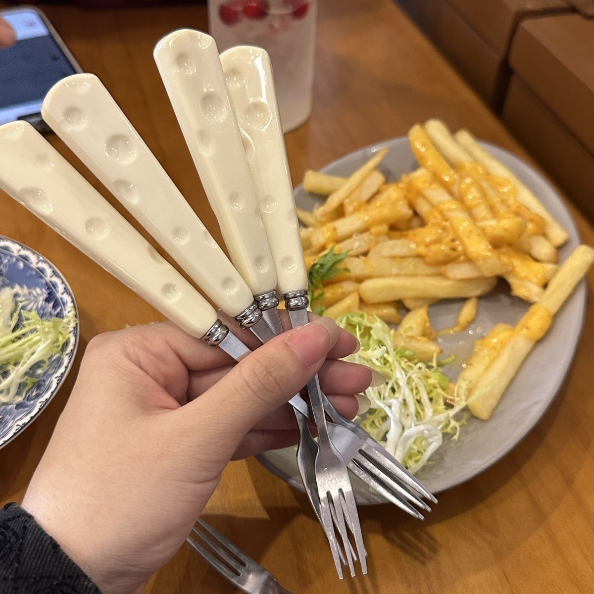不锈钢水果叉4 5.99元 - 折送网