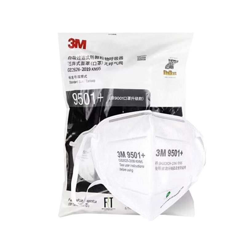 3M口罩KN95口罩9502+口罩防工业粉尘防护口罩头戴式 图片 4
