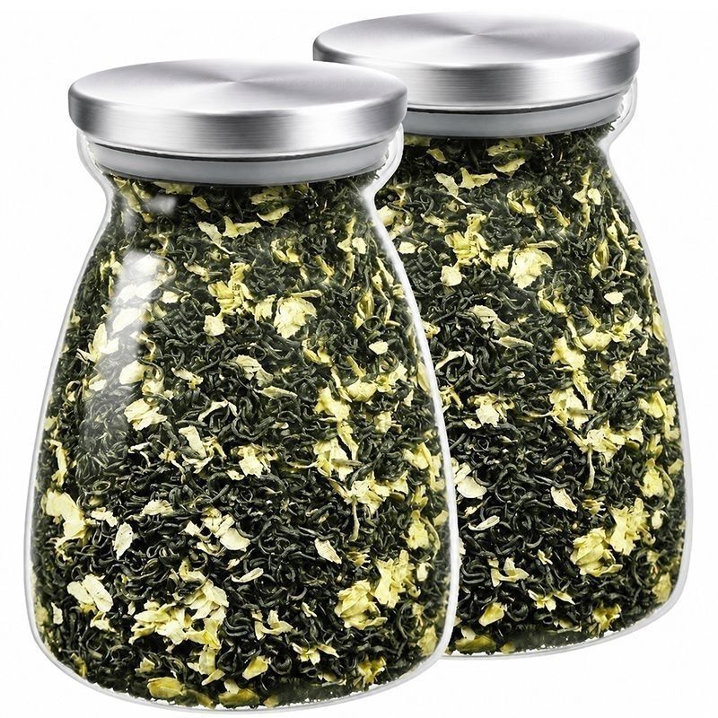 【特级飘雪】浓香型茉莉花茶飘雪新茶正宗窨制茶叶绿茶特级茉莉花