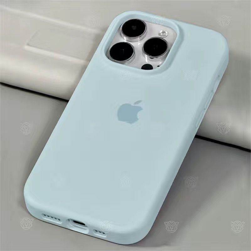 远峰蓝苹果17pro手机壳硬胶iPhone16pro全包15高级14纯色13男女12 图 6