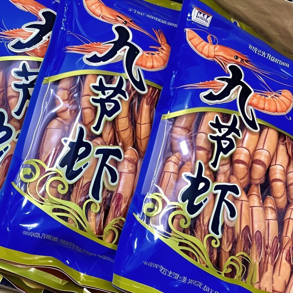 【批发价】新货九节虾干即食竹节虾风干斑节虾干特价通用整箱包邮