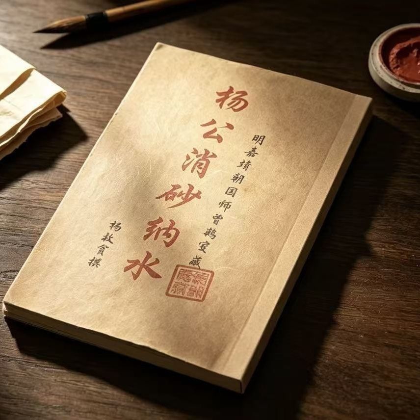 杨公消砂纳水古风本记事本仿古个性同款笔记本便宜沙呐公分复古