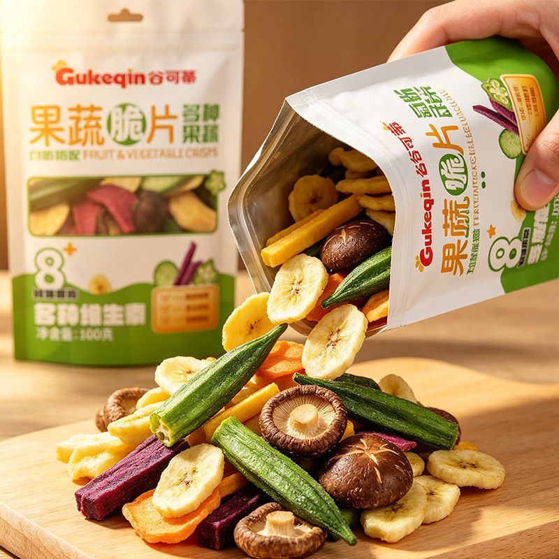 巨巨巨好吃】综合果蔬片混合果蔬干水果蔬菜孕妇儿童休闲小零食