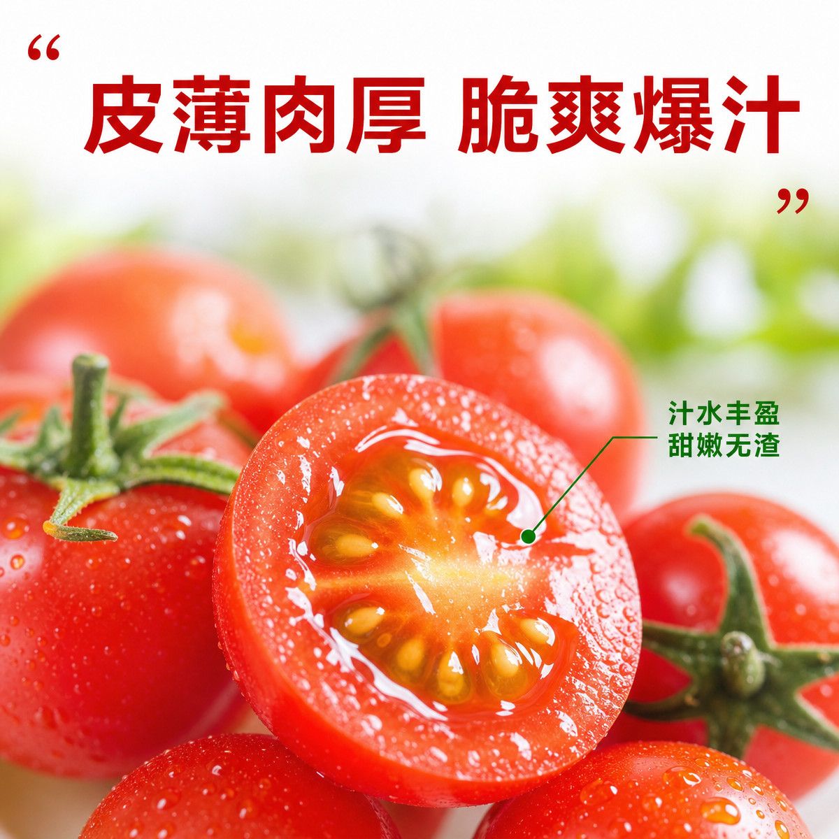 【顺丰】新鲜现摘正宗千禧圣女果小番茄西红柿孕妇水果番茄蔬菜 图片 5