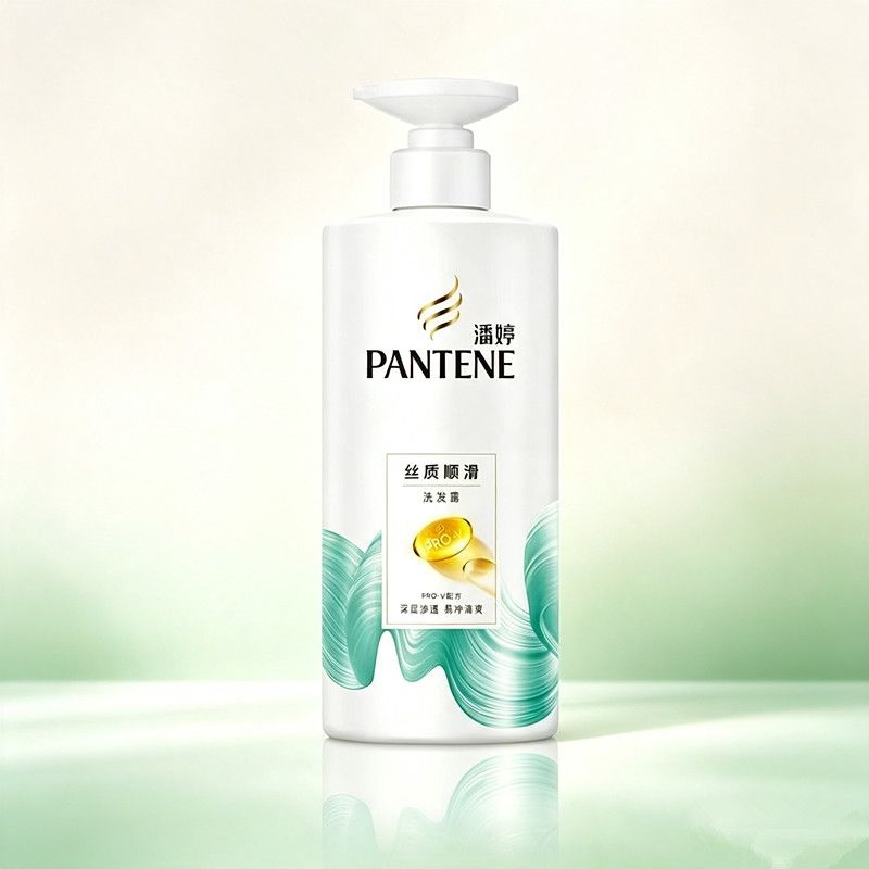 500g*2瓶潘婷丝质顺滑乳液柔顺洗发水滋养干枯毛躁修护洗发露 图 4