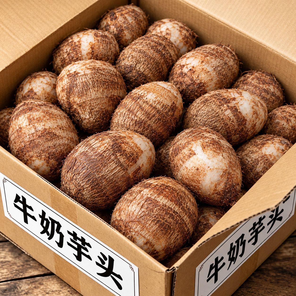 【超低价】山东牛奶山东芋头净重5斤/3斤精品蔬菜批发当季香芋