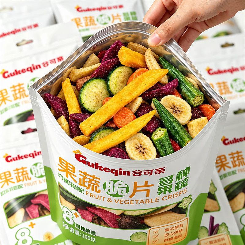 袋装综合果蔬脆混合蔬果干果蔬脆片办公休闲孕妇儿童健康休闲零食