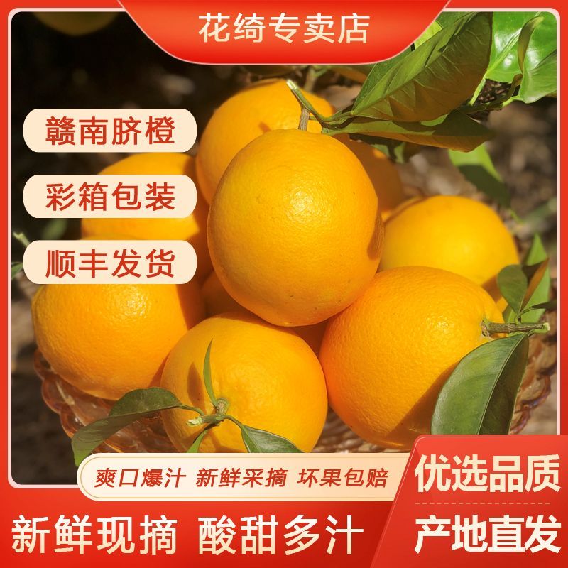 【顺丰包邮】正宗赣南早脐橙净重18.5斤薄皮应季新鲜孕妇水果整箱