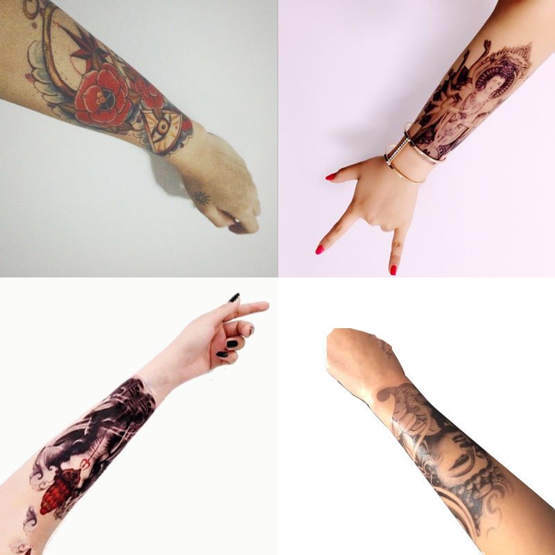 3张鬼侍花臂纹身贴女ins彼岸花半臂可爱半永久防水学生手臂社会 虎窝拼 3张鬼侍花臂纹身贴女ins彼岸花半臂可爱半永久防水学生手臂社会 虎窝拼