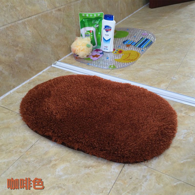Bathroom super absorbent Floor Mat Carpet toilet door anti slip mat toilet foot mat bedroom door mat